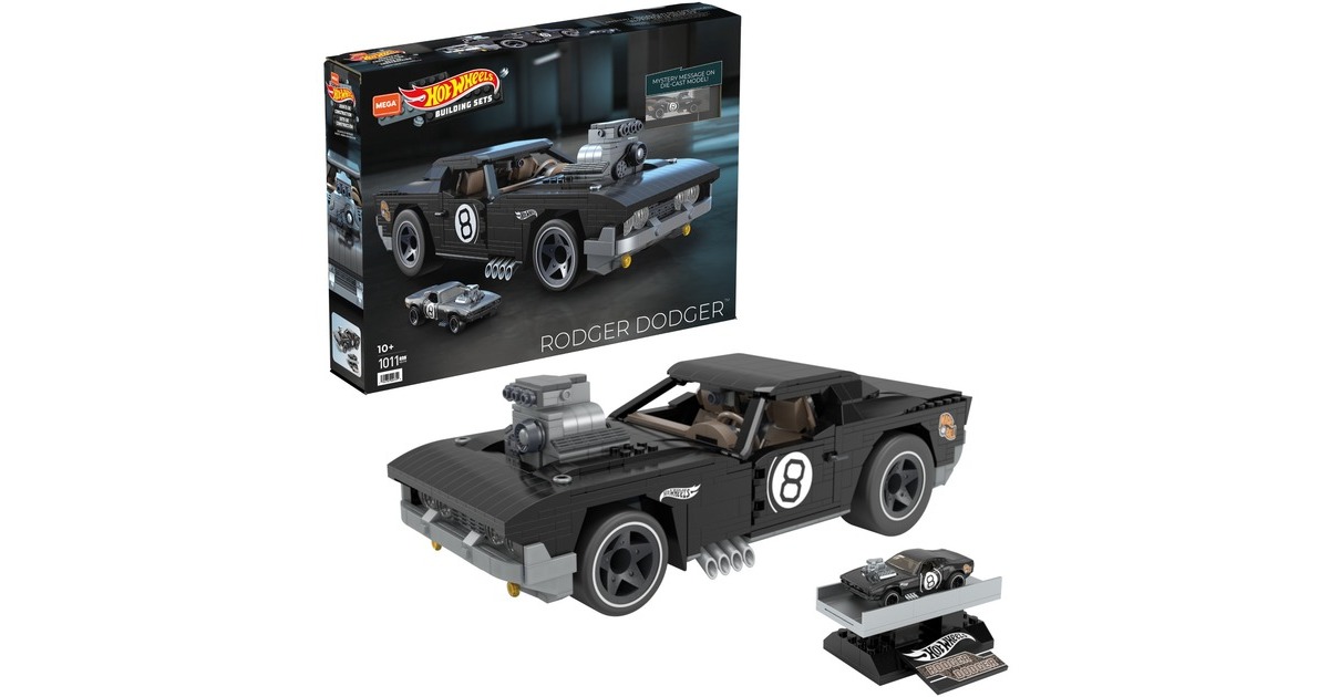 MEGA Hot Wheels Collector Rodger Dodger, Konstruktionsspielzeug