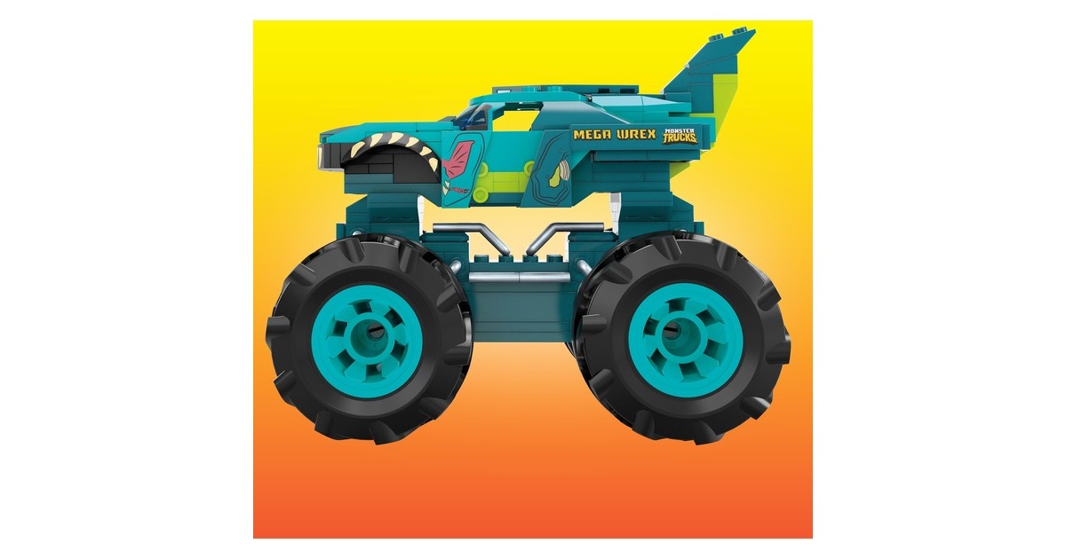MEGA Hot Wheels Mega-Wrex Monster Truck, Konstruktionsspielzeug