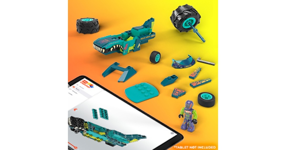 MEGA Hot Wheels Mega-Wrex Monster Truck, Konstruktionsspielzeug