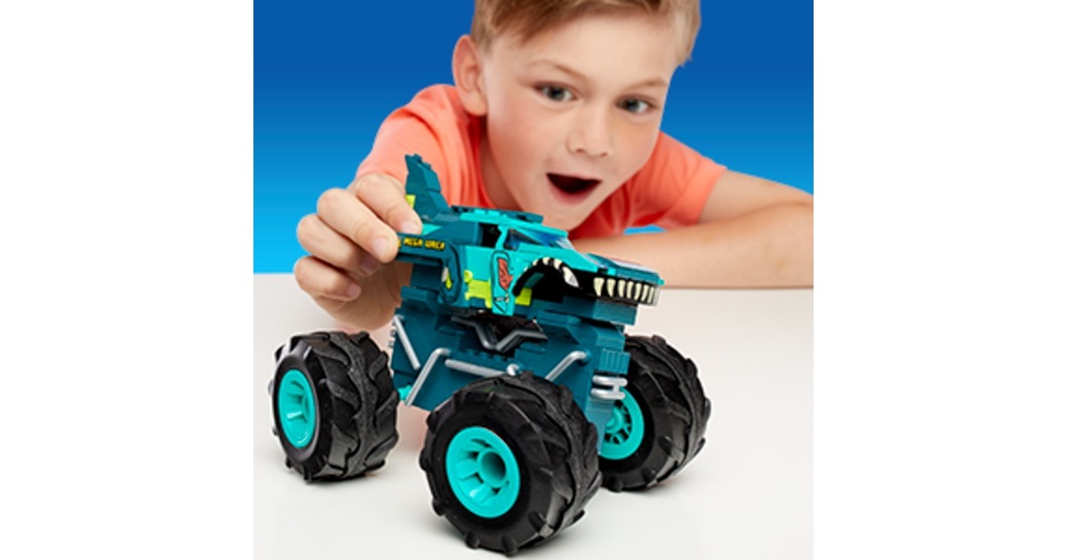 MEGA Hot Wheels Mega-Wrex Monster Truck, Konstruktionsspielzeug