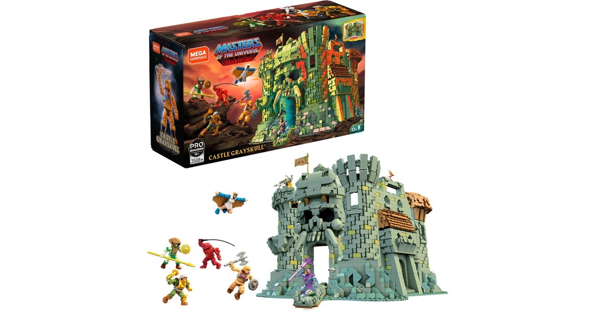 MEGA Masters of the Universe Castle Grayskull, Konstruktionsspielzeug