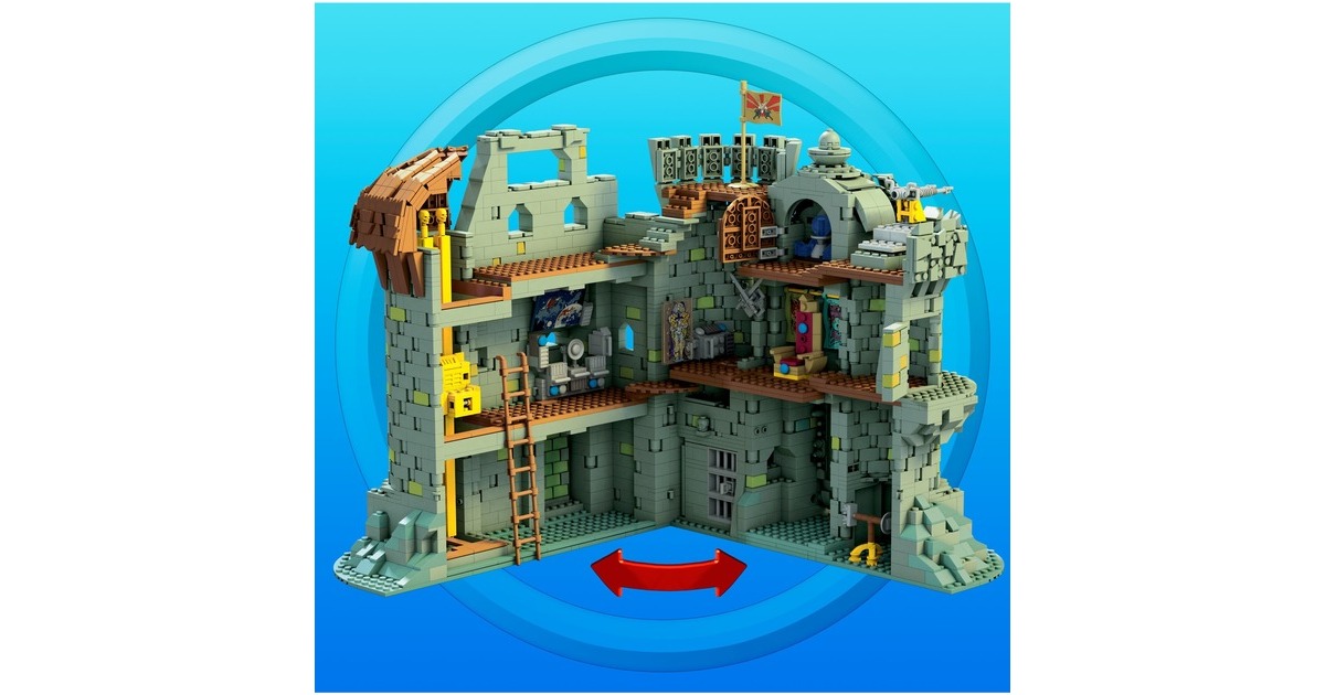 MEGA Masters of the Universe Castle Grayskull, Konstruktionsspielzeug