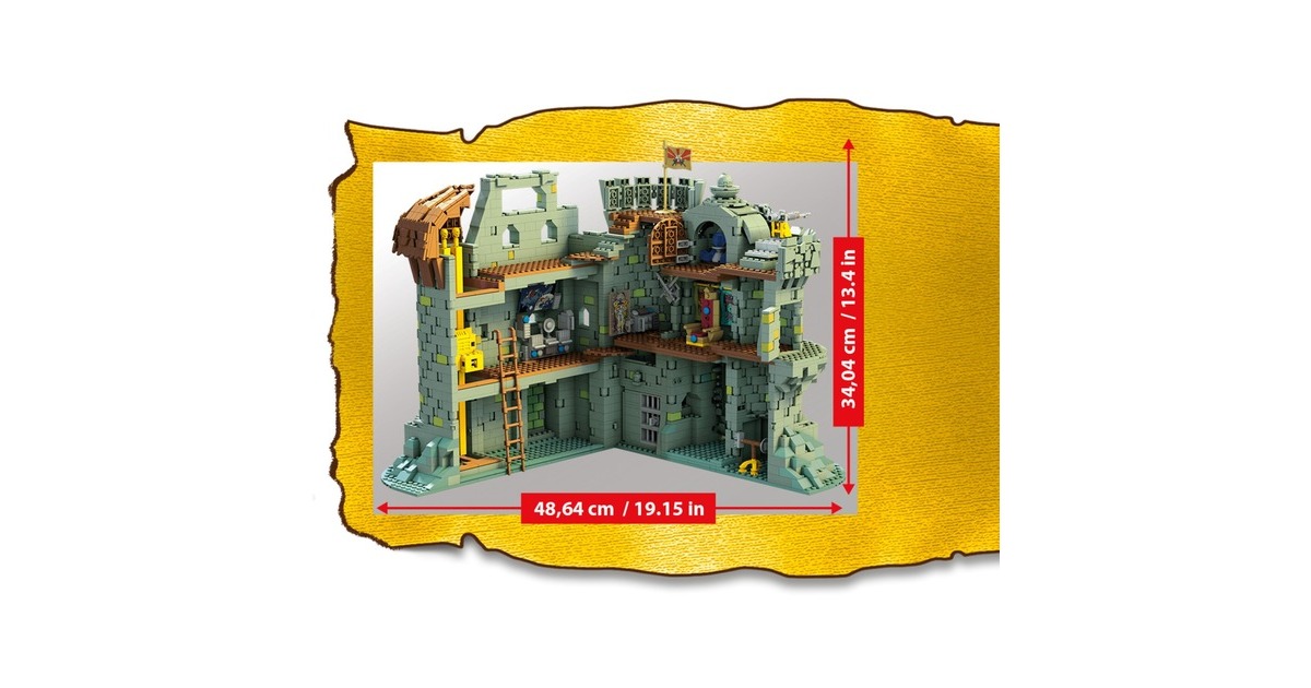 MEGA Masters of the Universe Castle Grayskull, Konstruktionsspielzeug