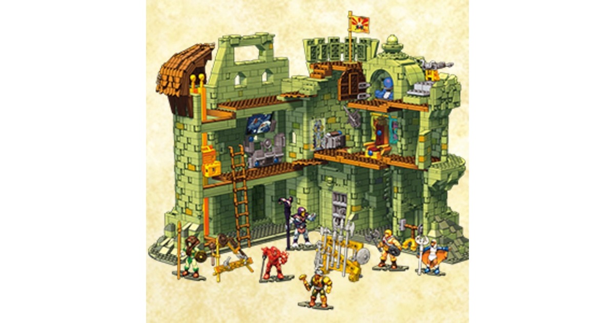 MEGA Masters of the Universe Castle Grayskull, Konstruktionsspielzeug