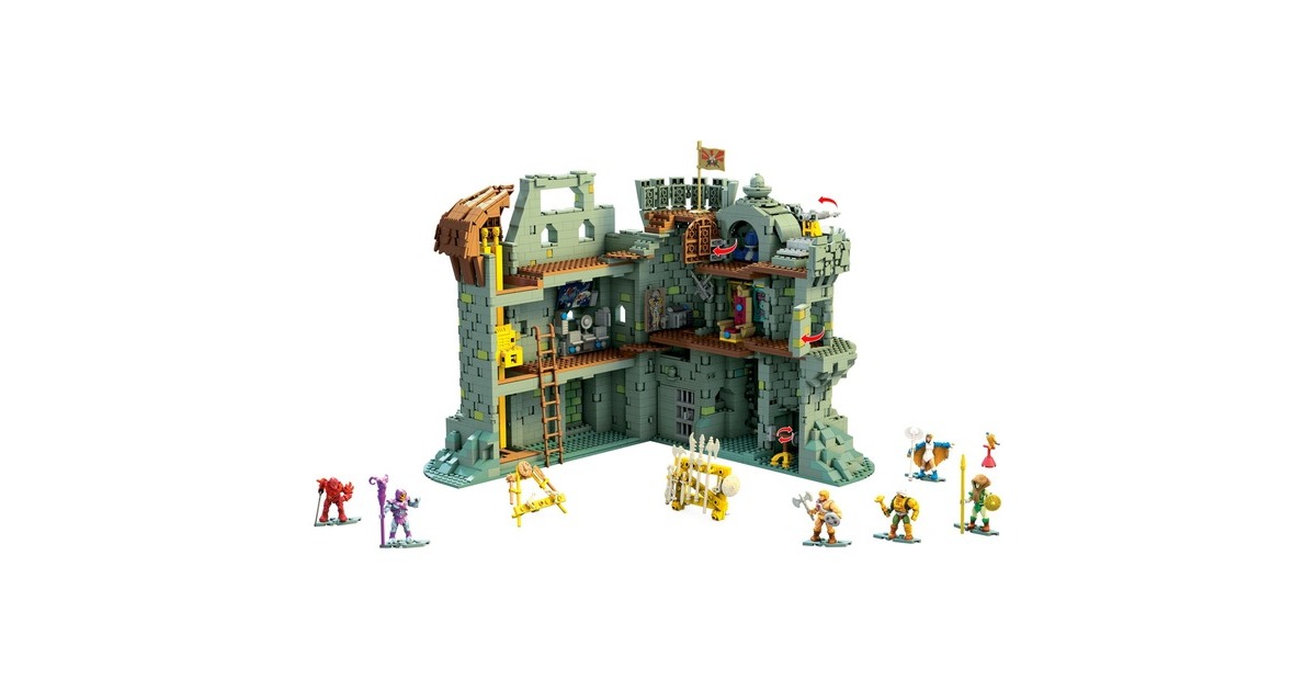 MEGA Masters of the Universe Castle Grayskull, Konstruktionsspielzeug