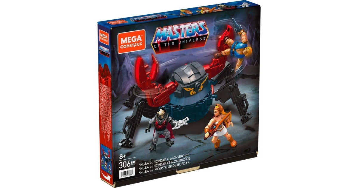 MEGA Masters of the Universe Origins She-Ra vs Hordak's Monstroid, Konstruktionsspielzeug
