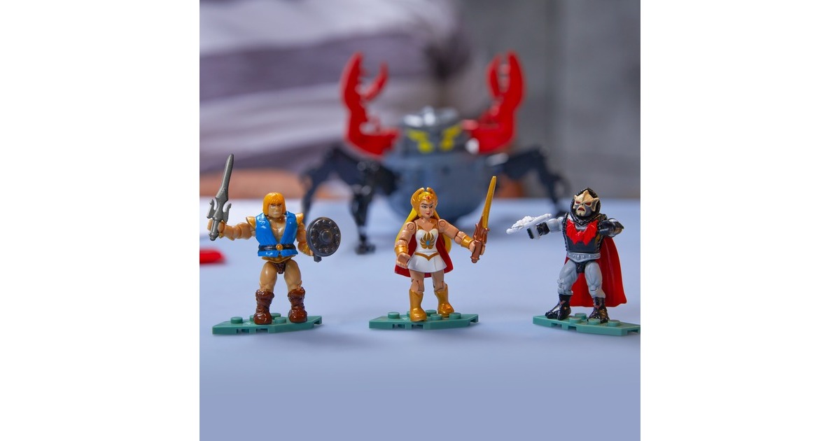 MEGA Masters of the Universe Origins She-Ra vs Hordak's Monstroid, Konstruktionsspielzeug