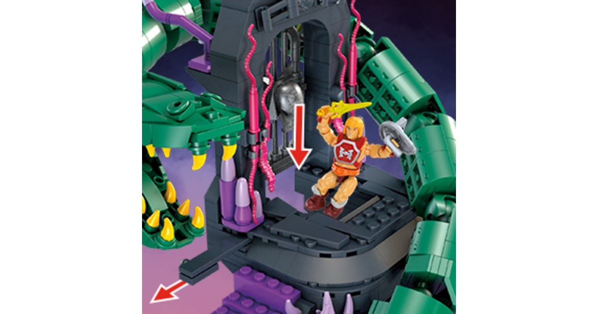 MEGA Masters of the Universe Origins Snake Mountain, Konstruktionsspielzeug
