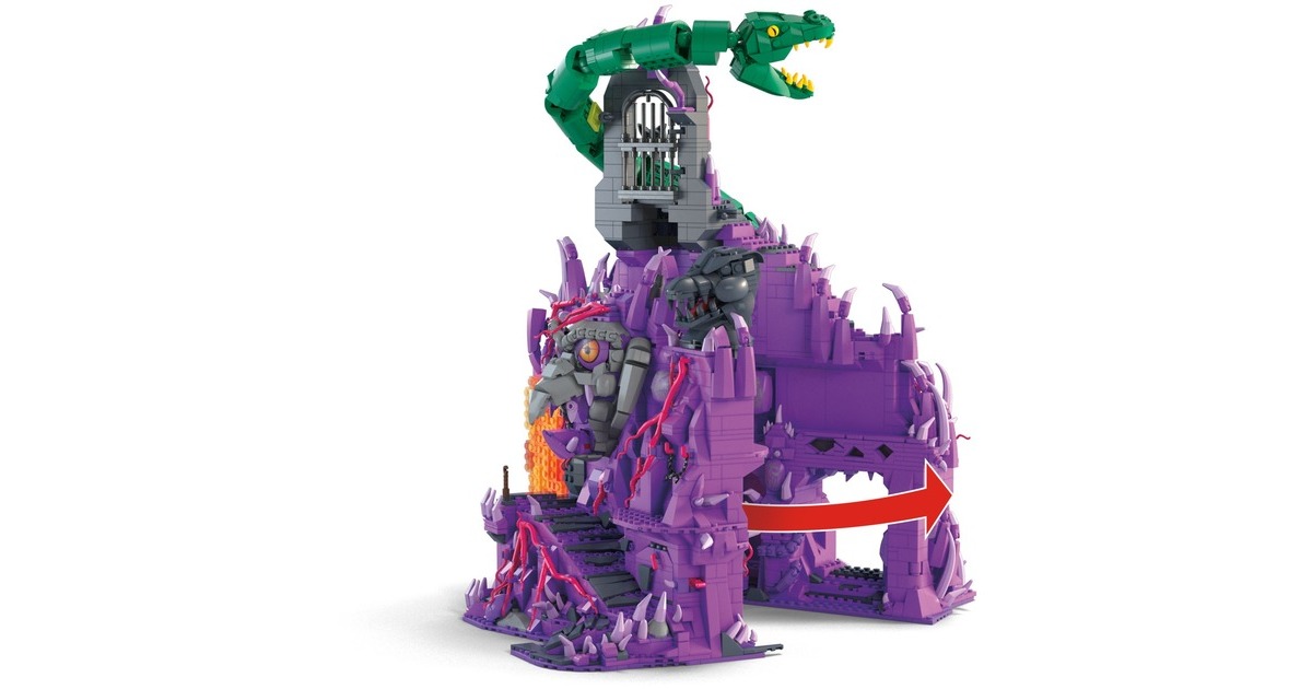 MEGA Masters of the Universe Origins Snake Mountain, Konstruktionsspielzeug