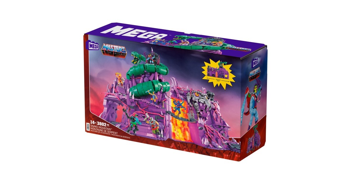 MEGA Masters of the Universe Origins Snake Mountain, Konstruktionsspielzeug