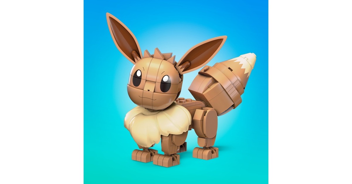 MEGA Pokémon Build & Show Eevee, Konstruktionsspielzeug