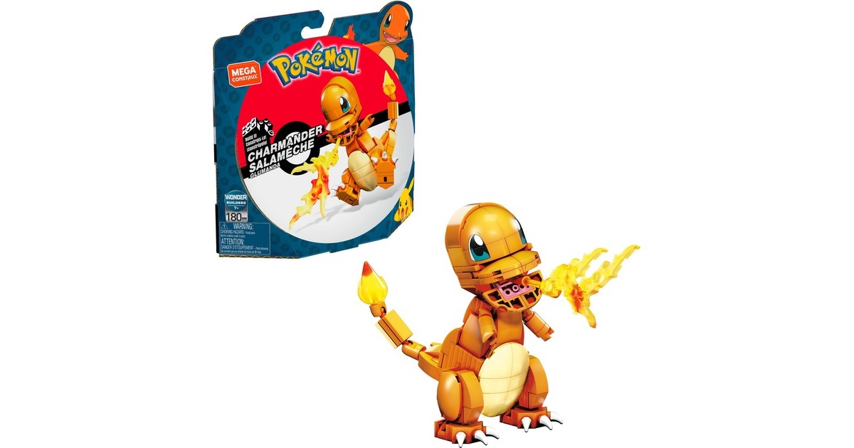 MEGA Pokémon Charmander, Konstruktionsspielzeug