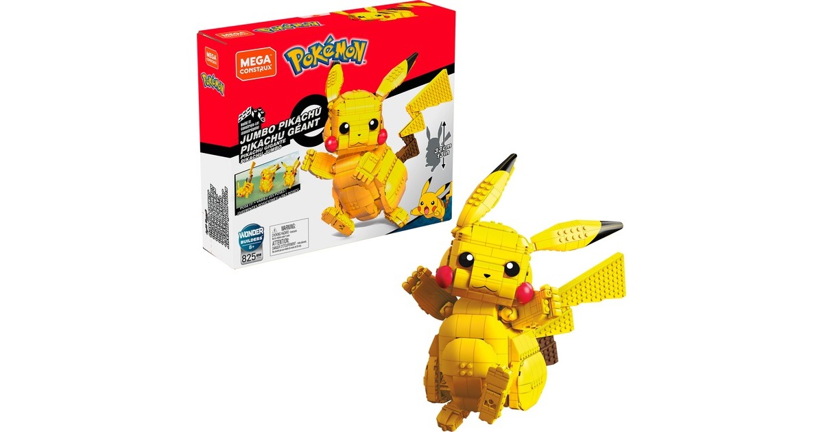 MEGA Pokémon Jumbo Pikachu, Konstruktionsspielzeug