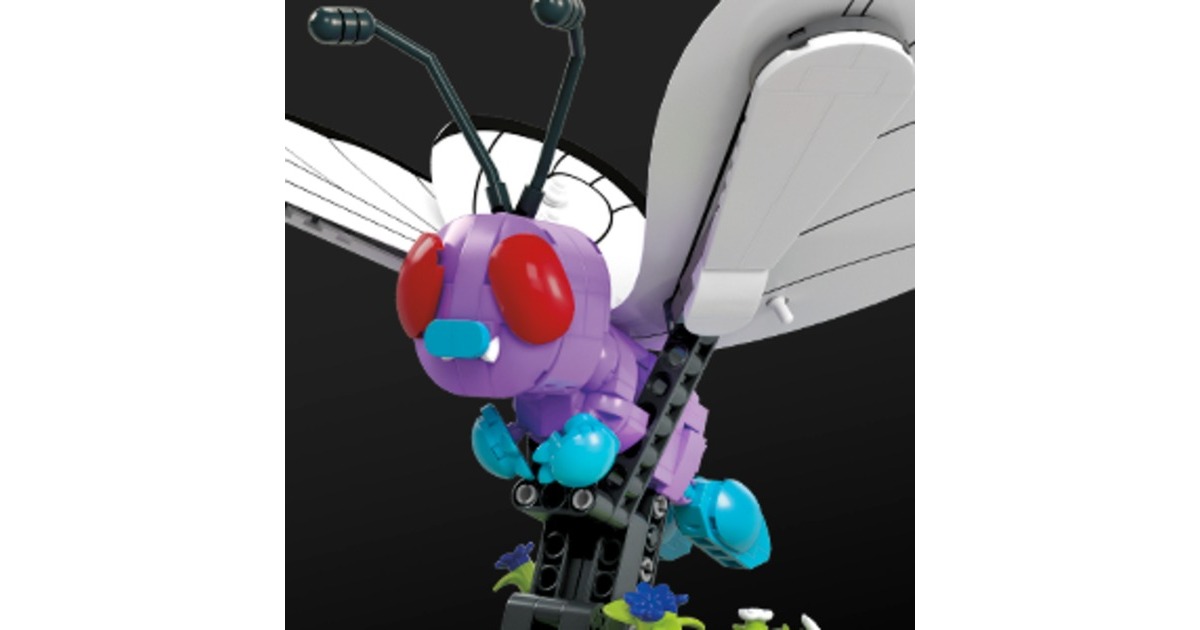 MEGA Pokémon Motion Smettbo bewegliches Bauset, Konstruktionsspielzeug