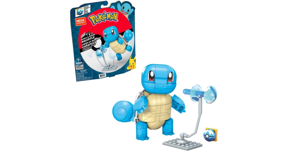 MEGA Pokémon Schiggy, Konstruktionsspielzeug