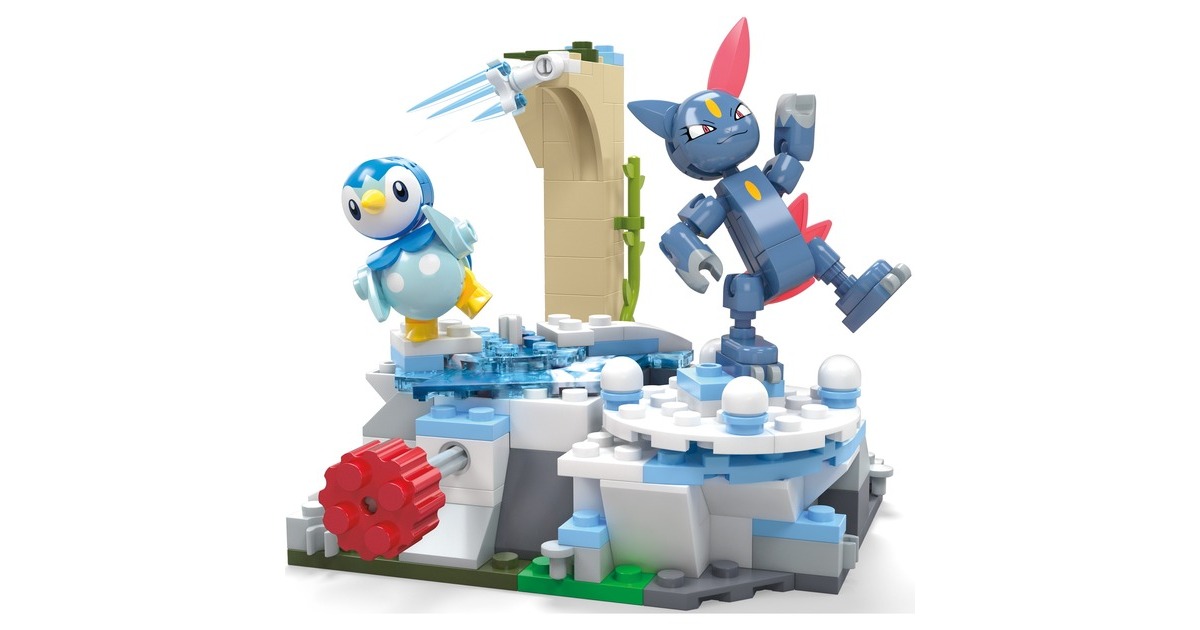 MEGA Pokémon - Plinfas und Sniebels Schneetag, Konstruktionsspielzeug(171-teilig)