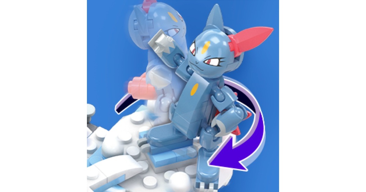 MEGA Pokémon - Plinfas und Sniebels Schneetag, Konstruktionsspielzeug(171-teilig)