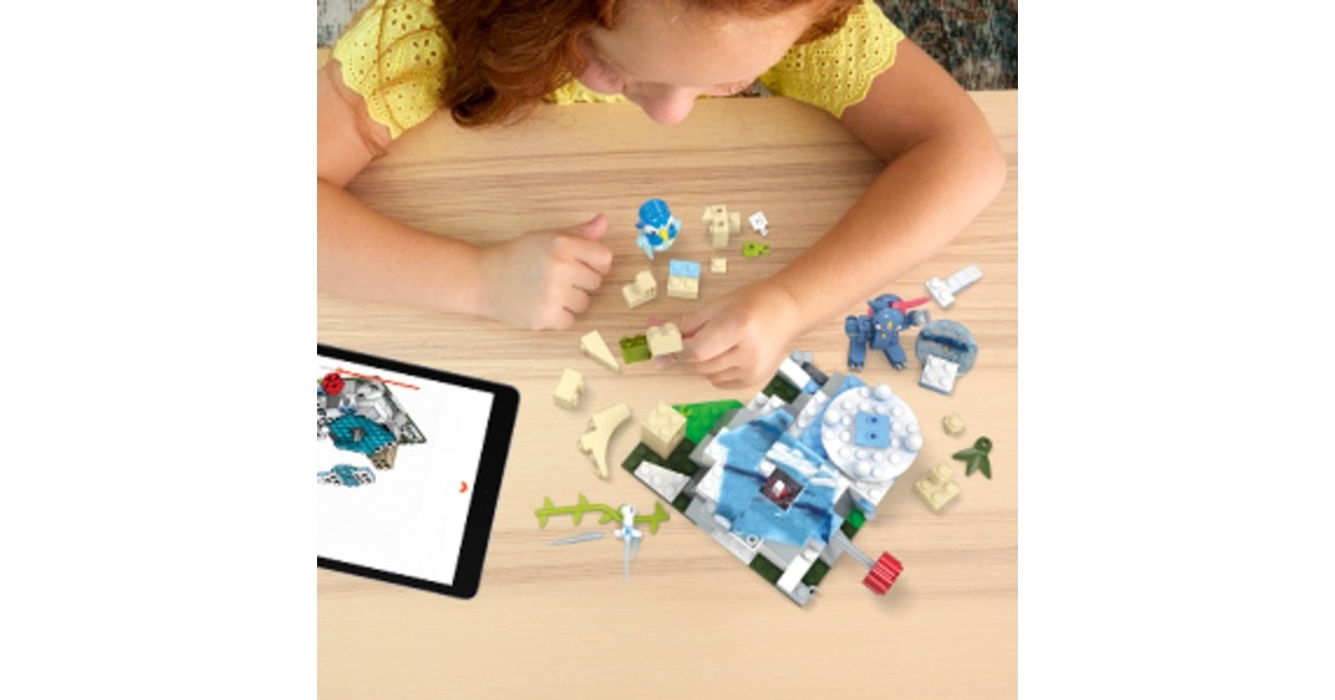 MEGA Pokémon - Plinfas und Sniebels Schneetag, Konstruktionsspielzeug(171-teilig)