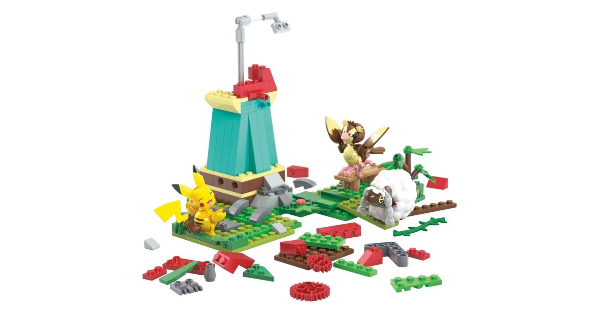 MEGA Pokémon - Windmühlen-Farm, Konstruktionsspielzeug(240-teilig)