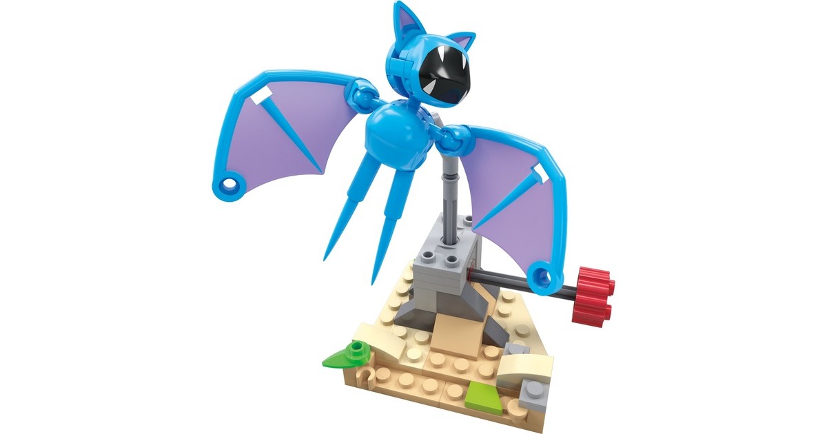 MEGA Pokémon - Zubats Mitternachtsflug, Konstruktionsspielzeug(61-teilig)