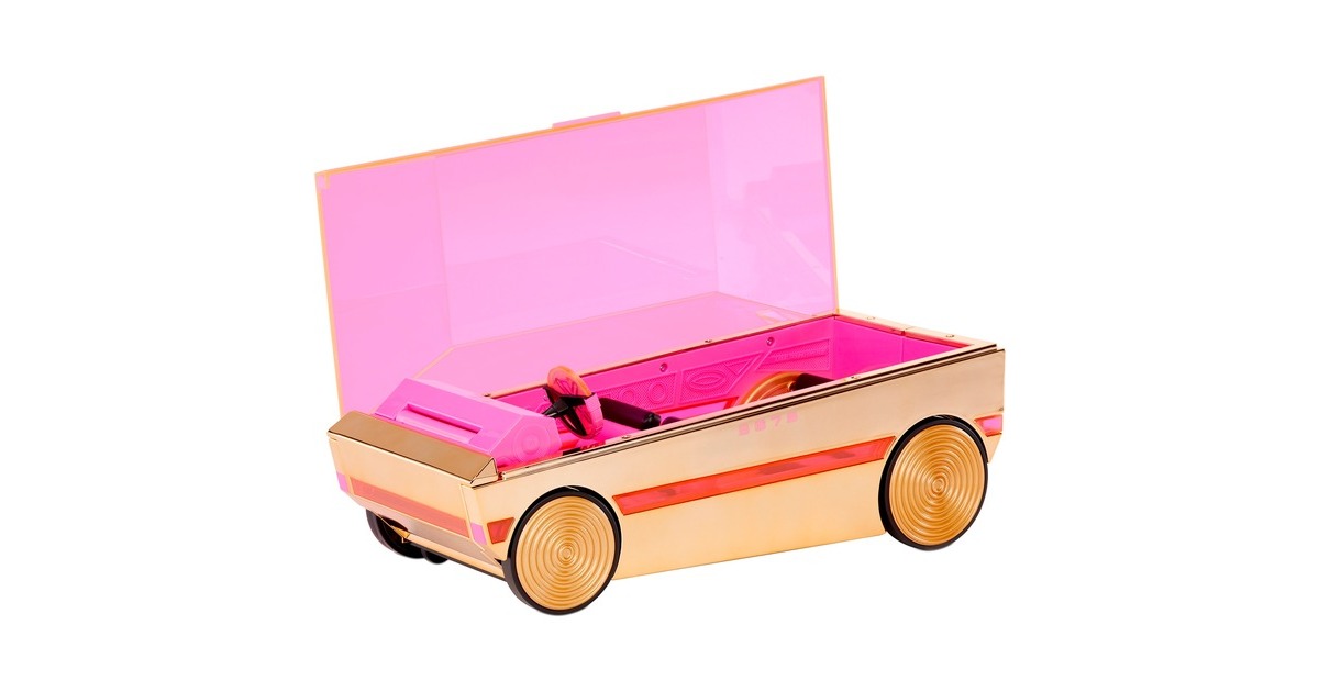 MGA Entertainment L.O.L. Surprise 3-in-1 Party Cruiser, Spielfahrzeug(roségold/pink)