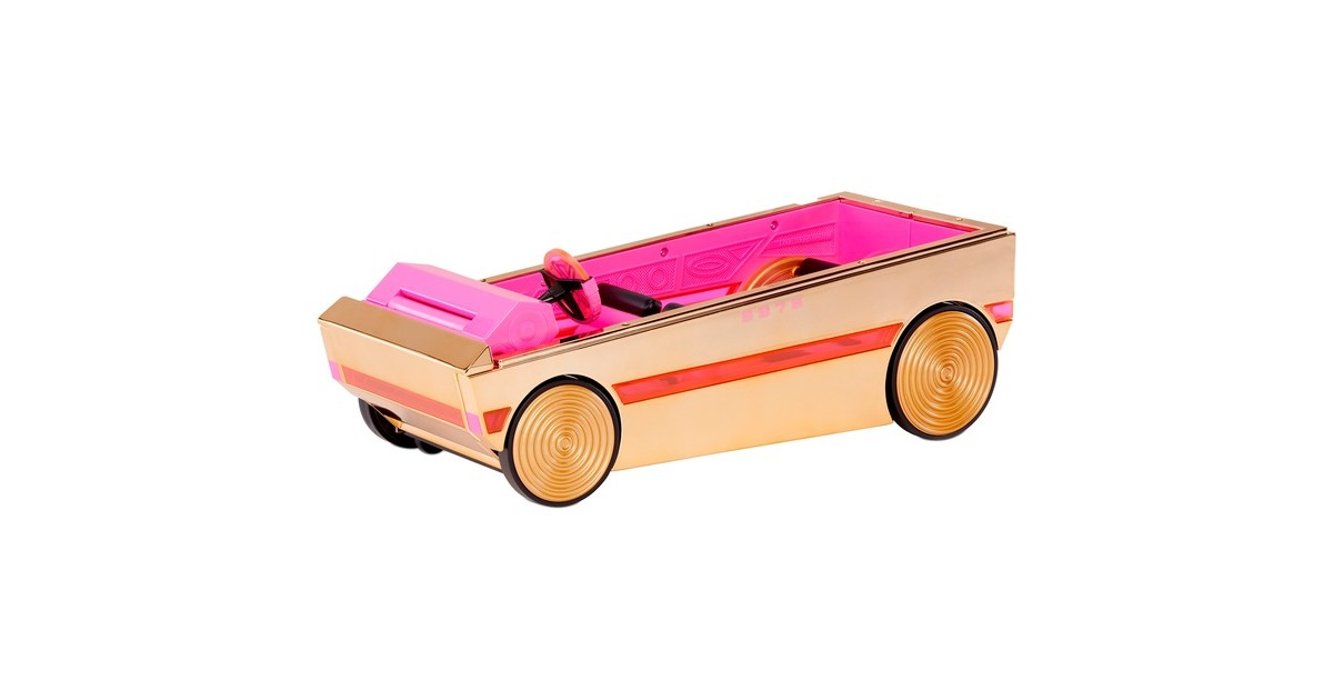 MGA Entertainment L.O.L. Surprise 3-in-1 Party Cruiser, Spielfahrzeug(roségold/pink)