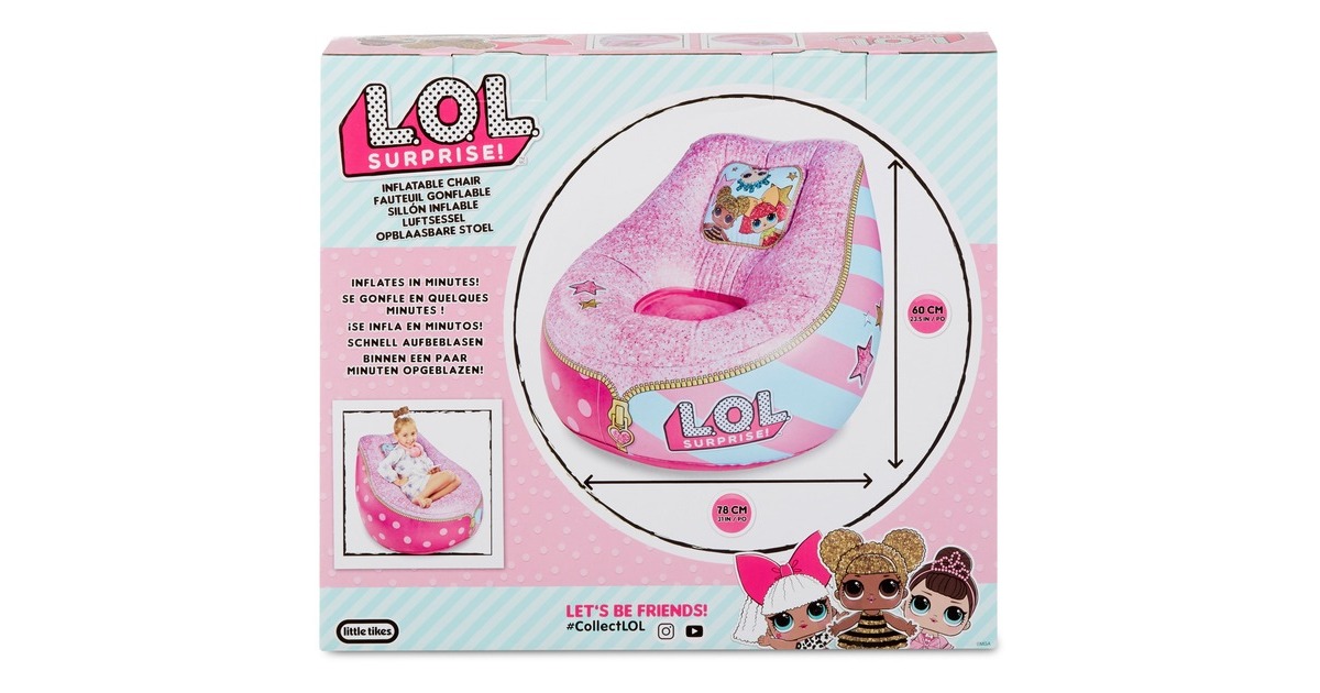 MGA Entertainment L.O.L. Surprise Inflatable Chair 651724E5C, Puppenzubehör(rosa)