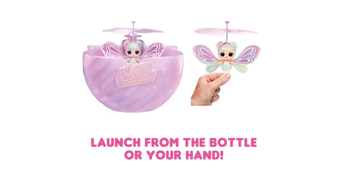 MGA Entertainment L.O.L. Surprise Magic Flyers - Sweetie Fly (Lilac Wings), Puppe