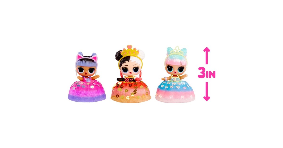 MGA Entertainment L.O.L. Surprise Mix & Make Birthday Cake Tots, Spielfigur(sortierter Artikel)