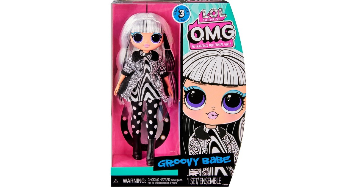 MGA Entertainment L.O.L. Surprise OMG Serie 3 - Groovy Babe, Puppe