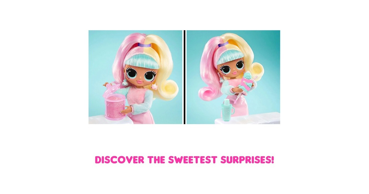 MGA Entertainment L.O.L. Surprise OMG Sweet Nails - Candylicious Sprinkles Shop, Puppe