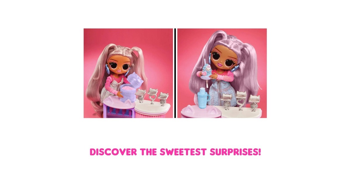 MGA Entertainment L.O.L. Surprise OMG Sweet Nails - Kitty K Café, Puppe