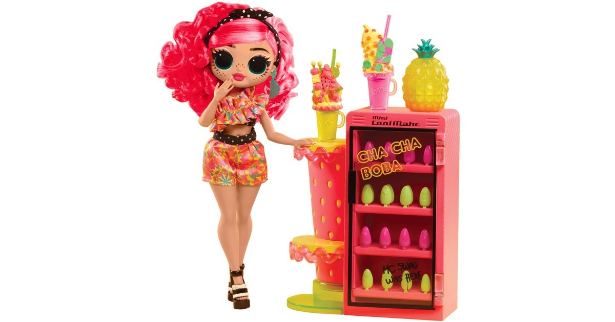 MGA Entertainment L.O.L. Surprise OMG Sweet Nails - Pinky Pops Fruit Shop, Puppe