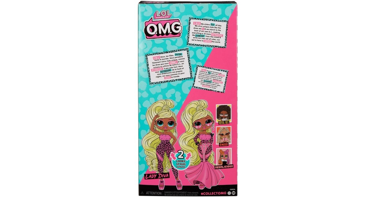 MGA Entertainment L.O.L. Surprise OMG - Lady Diva, Puppe