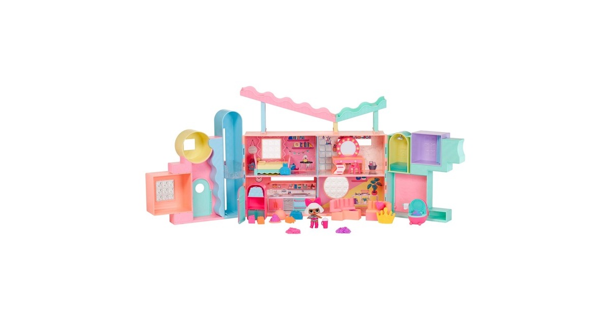 MGA Entertainment L.O.L. Surprise Squish Sand Magic House w/ Tot, Puppenhaus