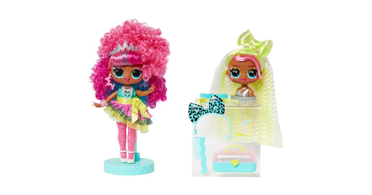 MGA Entertainment L.O.L. Surprise Tweens Surprise Swap Fashion Doll - Curls-2-Crimps Cora, Puppe