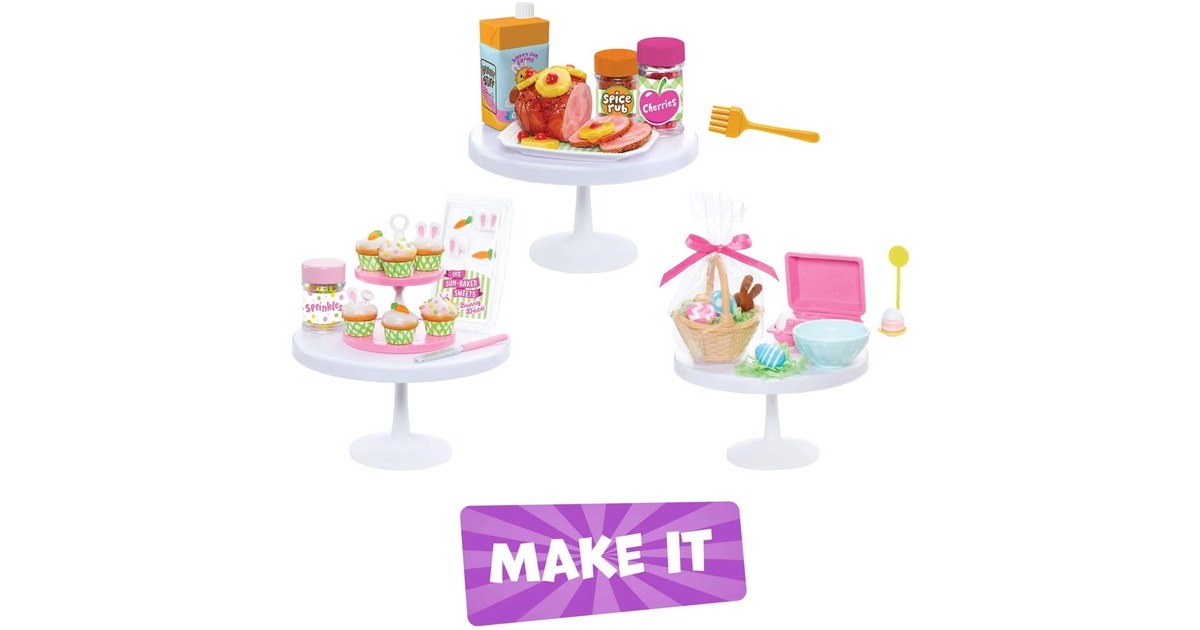 MGA Entertainment MGA's Miniverse Make It Mini Diner: Spring Series Mini Collectibles, Puppenzubehör(sortierter Artikel)