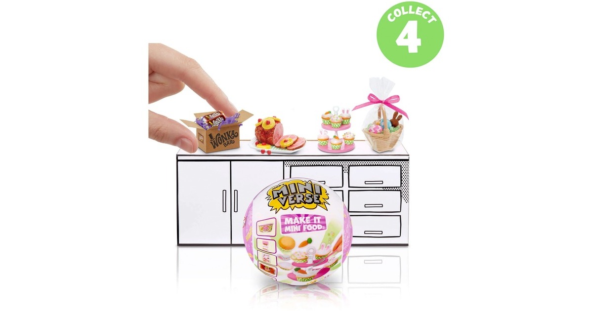 MGA Entertainment MGA's Miniverse Make It Mini Diner: Spring Series Mini Collectibles, Puppenzubehör(sortierter Artikel)