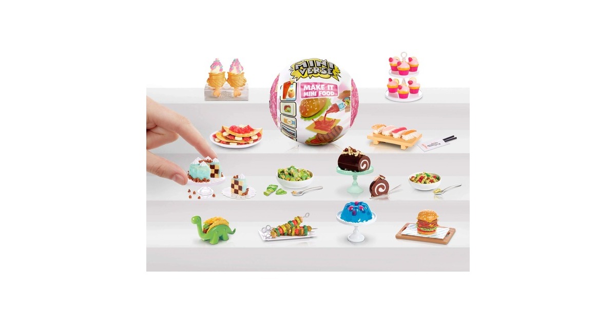 MGA Entertainment MGA's Miniverse Make It Mini Food Diner Serie 3 Mini Collectibles, Puppenzubehör(sortierter Artikel)