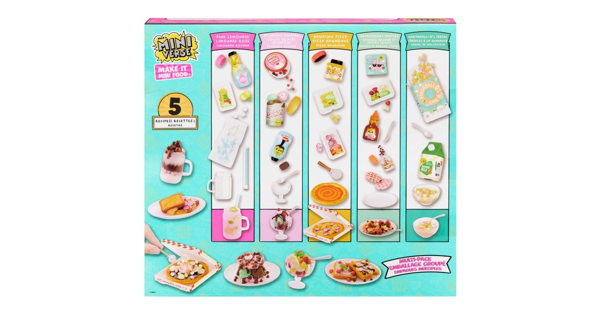 MGA Entertainment MGA's Miniverse Make It Mini Food Multi Pack, Puppenzubehör(sortierter Artikel)