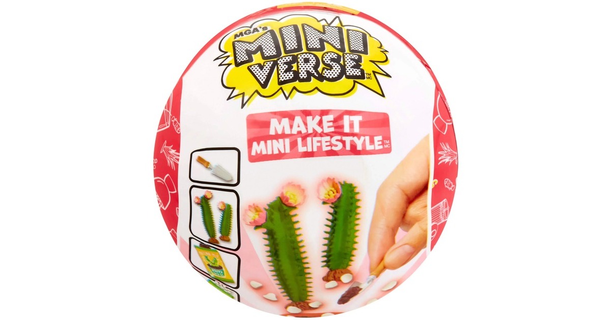 MGA Entertainment MGA's Miniverse Make It Mini Lifestyle Home Serie 1B Mini Collectibles, Puppenzubehör(sortierter Artikel)