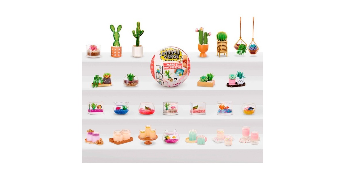 MGA Entertainment MGA's Miniverse Make It Mini Lifestyle Home Serie 1B Mini Collectibles, Puppenzubehör(sortierter Artikel)
