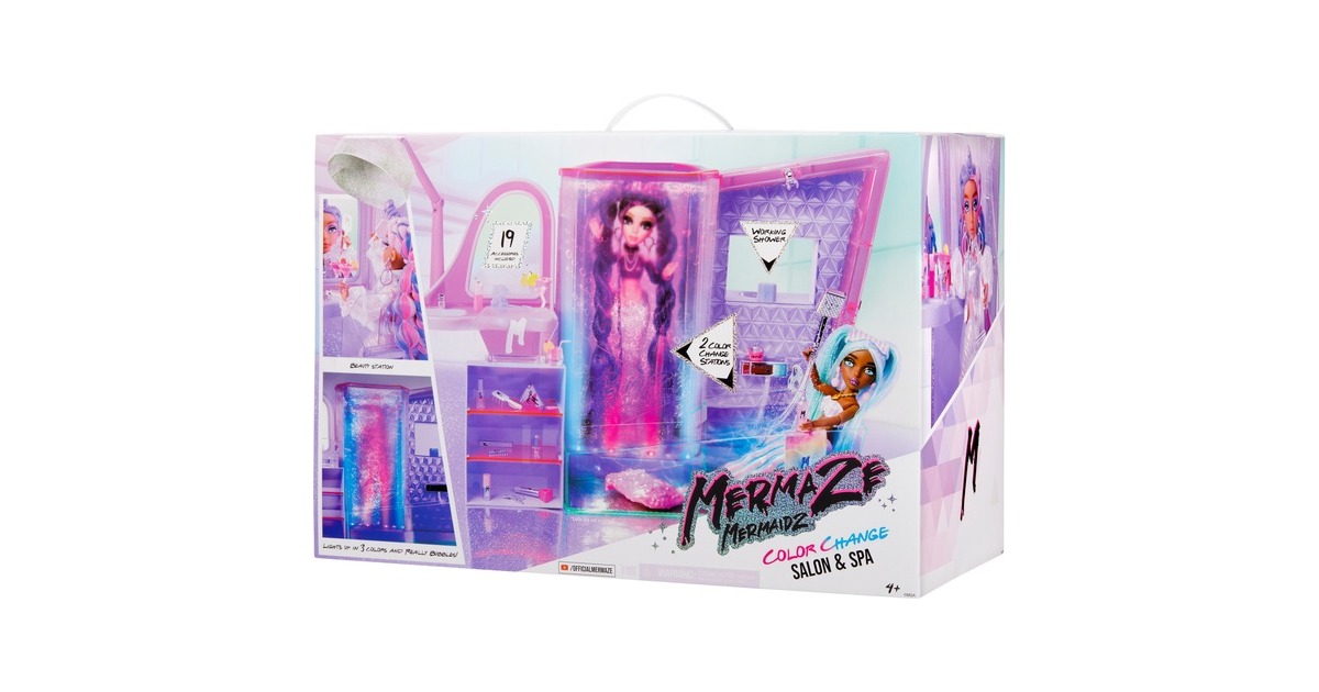 MGA Entertainment Mermaze Mermaidz Salon Playset, Puppenzubehör
