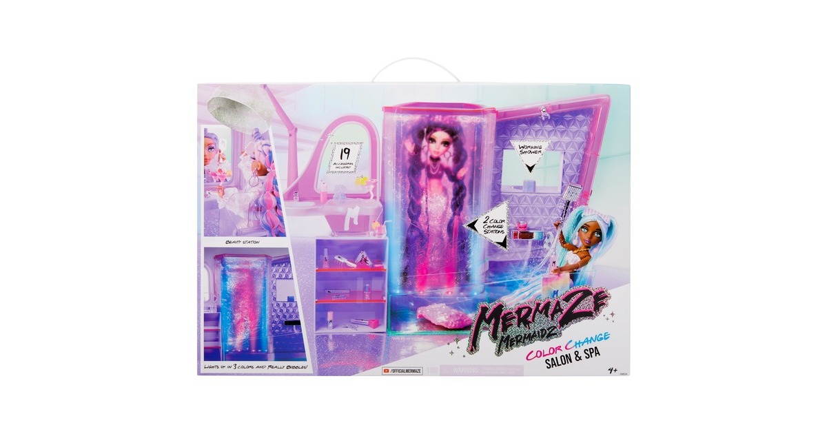 MGA Entertainment Mermaze Mermaidz Salon Playset, Puppenzubehör