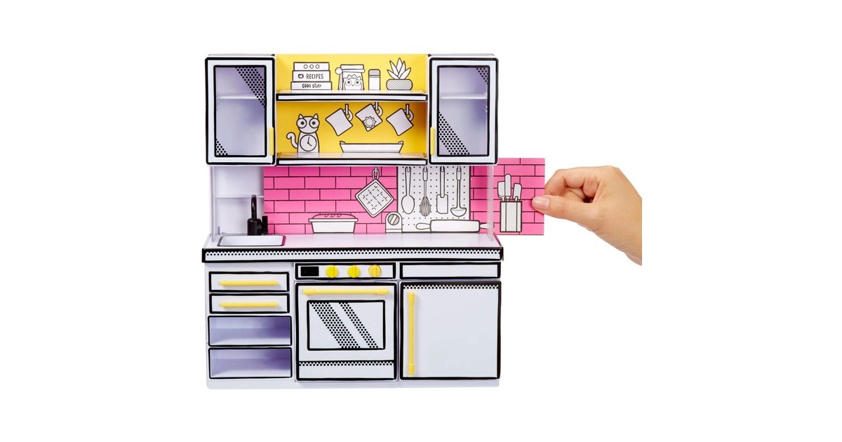MGA Entertainment Miniverse - Make It Mini Kitchen, Puppenzubehör