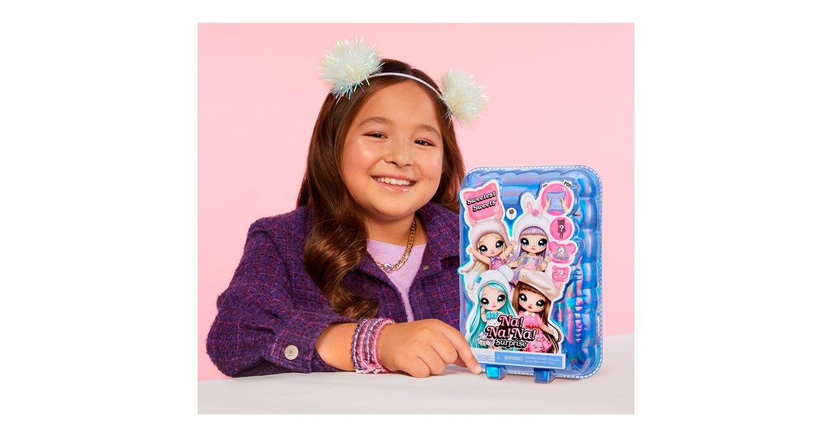 MGA Entertainment Na! Na! Na! Surprise Sweetest Sweets, Puppe(sortierter Artikel, eine Figur)