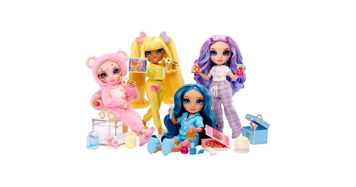 MGA Entertainment Rainbow High Junior High PJ Party - Skyler (Blue), Puppe