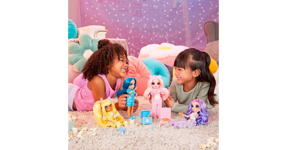 MGA Entertainment Rainbow High Junior High PJ Party - Skyler (Blue), Puppe