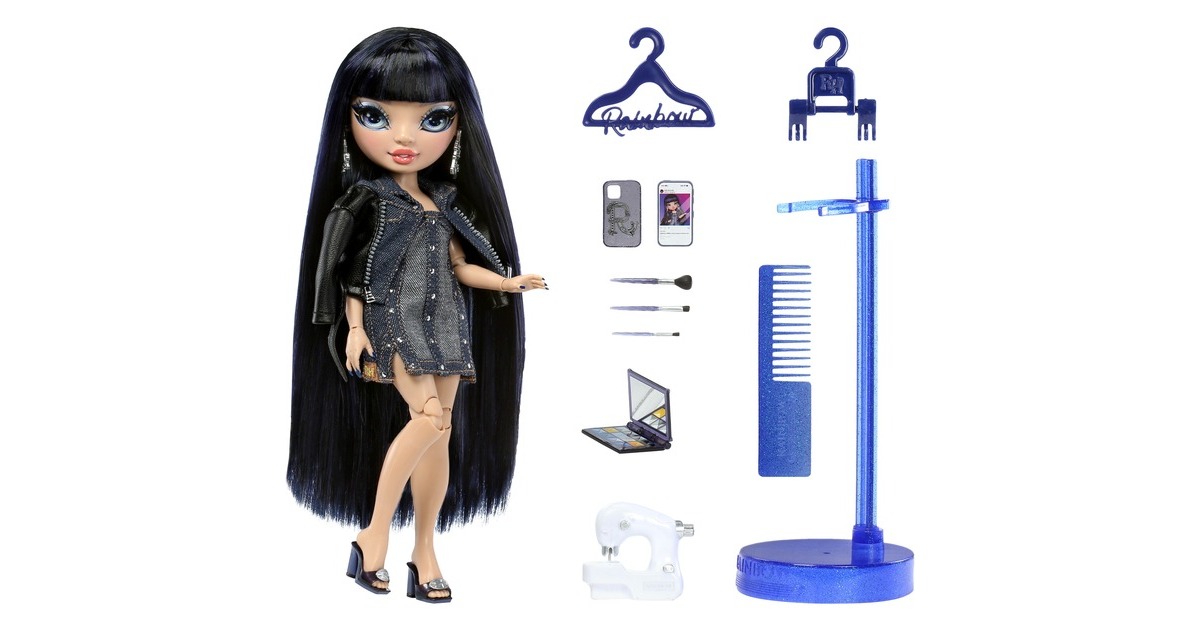 MGA Entertainment Rainbow High S23 Blue Fashion Doll - Kim Nguyen, Puppe