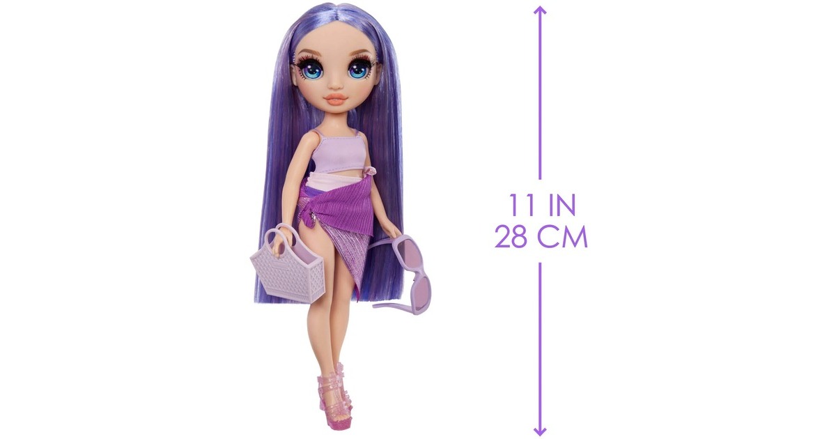 MGA Entertainment Rainbow High Swim & Style - Violet (Purple), Puppe